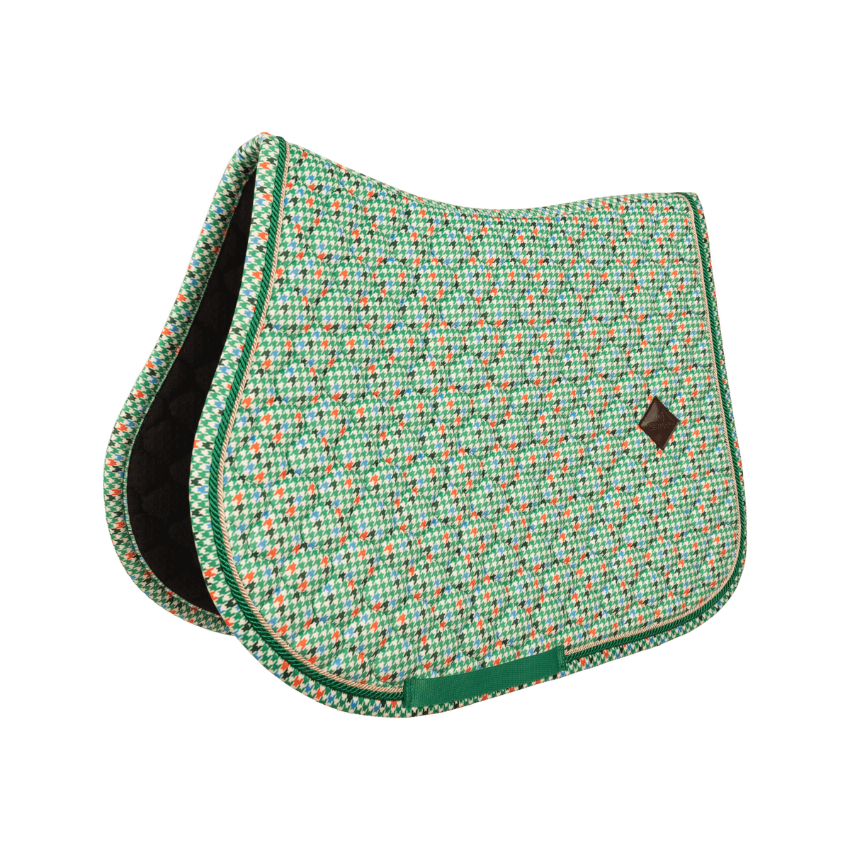 Kentucky Horsewear Saddle Pad Velvet Pied-de-Poule Show Jumping