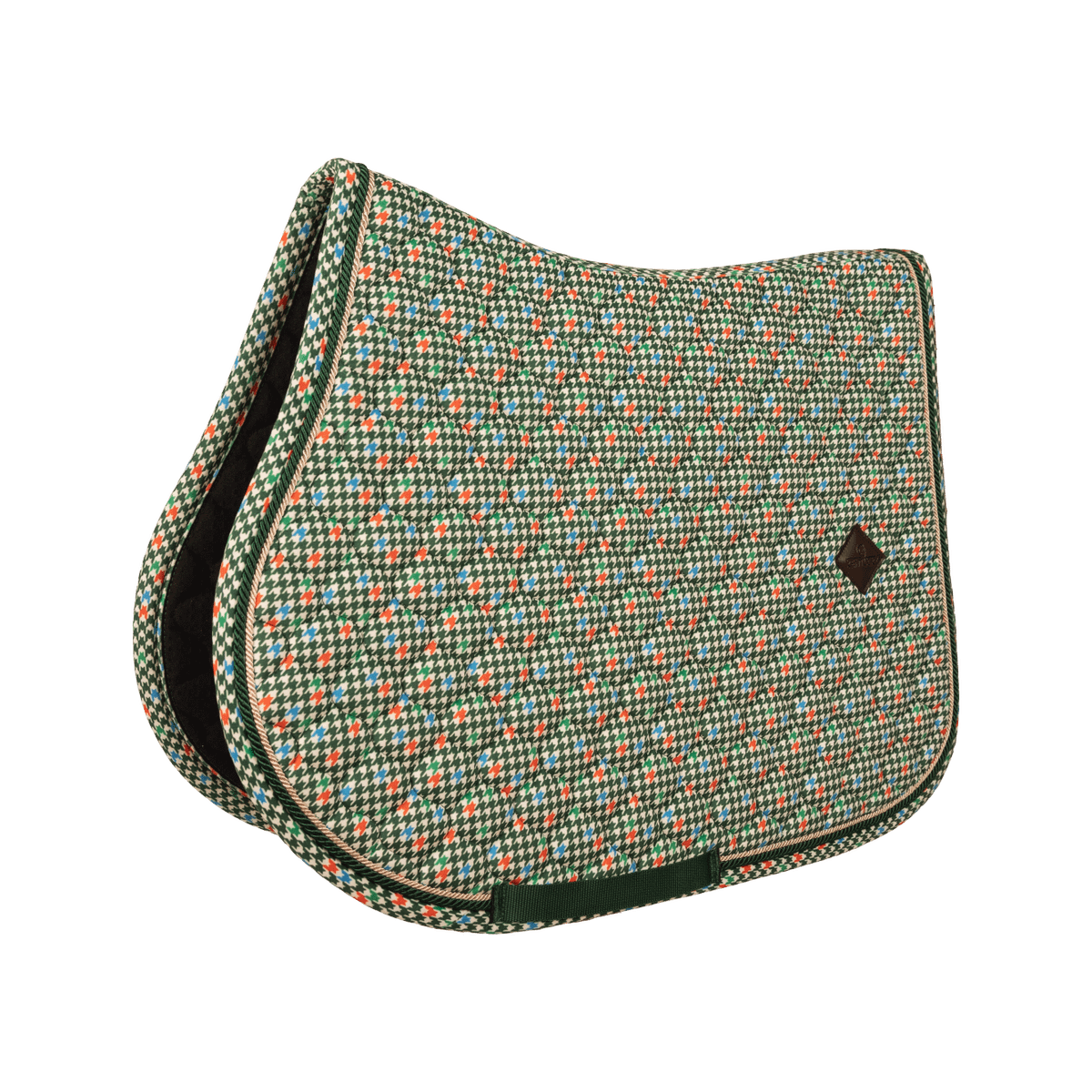 Kentucky Horsewear Saddle Pad Velvet Pied-de-Poule Show Jumping