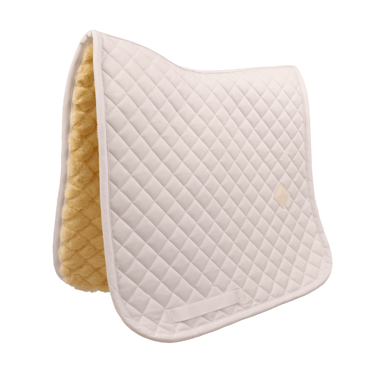 Kentucky Horsewear Skin Friendly Saddle Pad Sheepskin Diamond Dressage