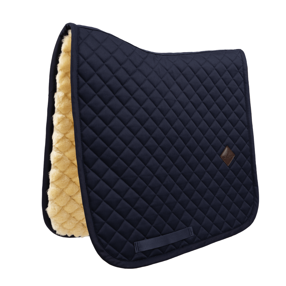 Kentucky Horsewear Skin Friendly Saddle Pad Sheepskin Diamond Dressage