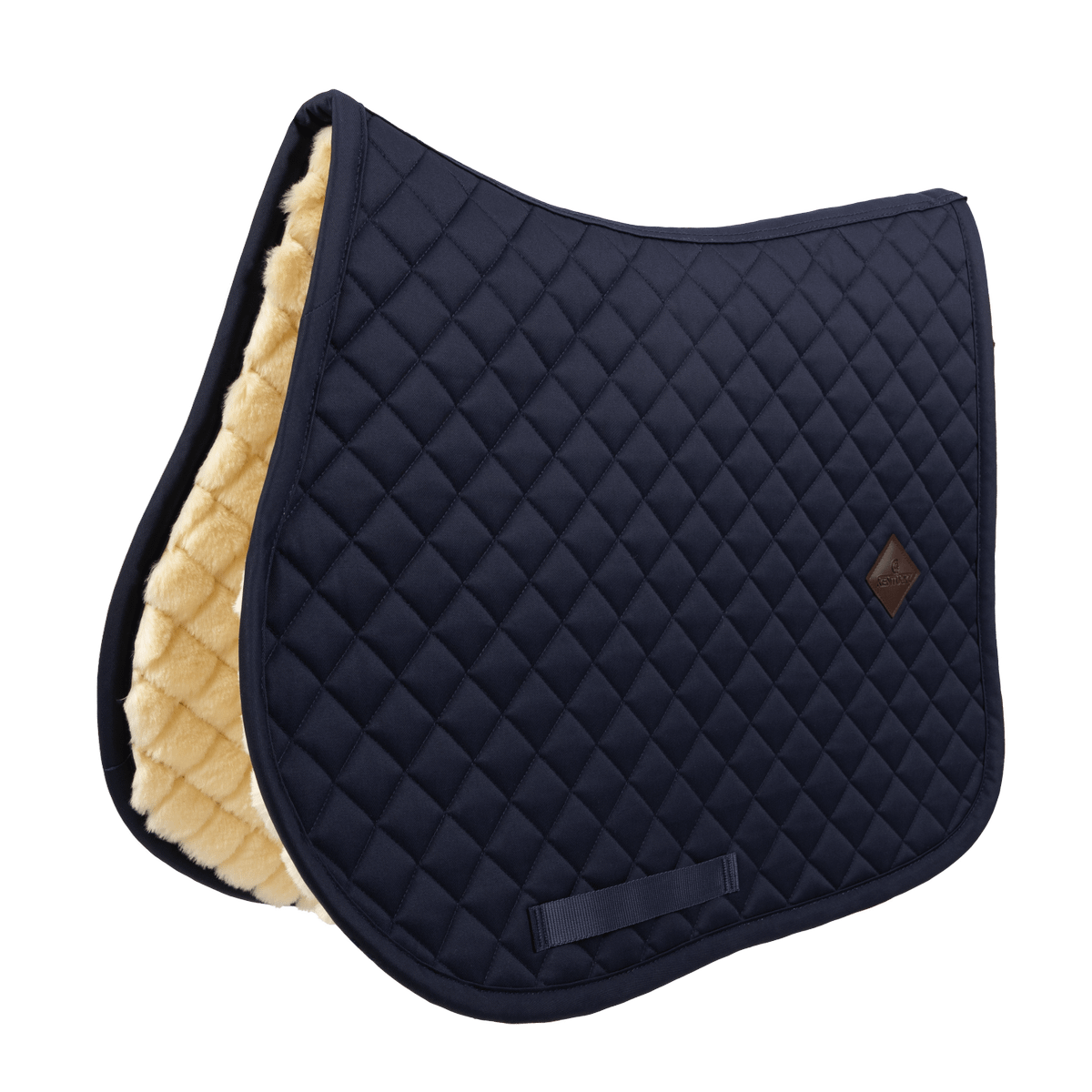 Kentucky Horsewear Skin Friendly Saddle Pad Sheepskin Diamond Show Jumping