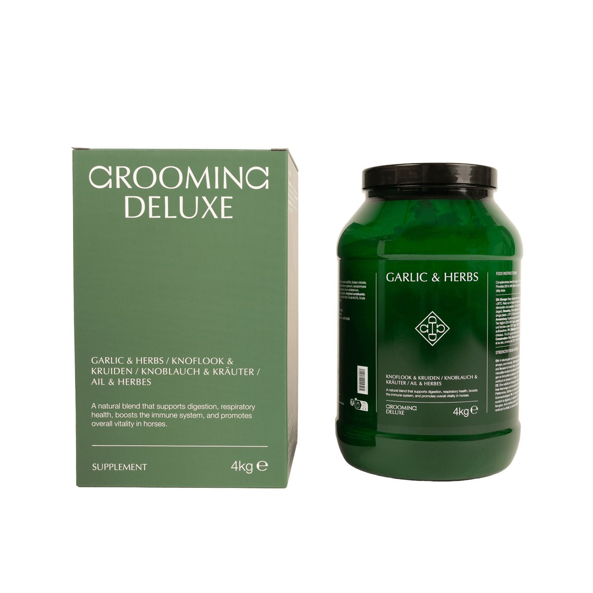Grooming Deluxe Garlic & Herbs