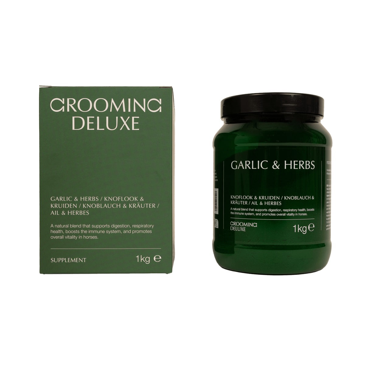 Grooming Deluxe Garlic & Herbs