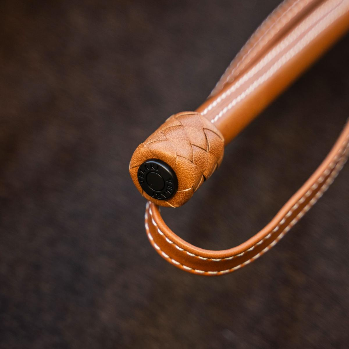 Kentucky Horsewear Jumping Whip Classy Smooth Leather