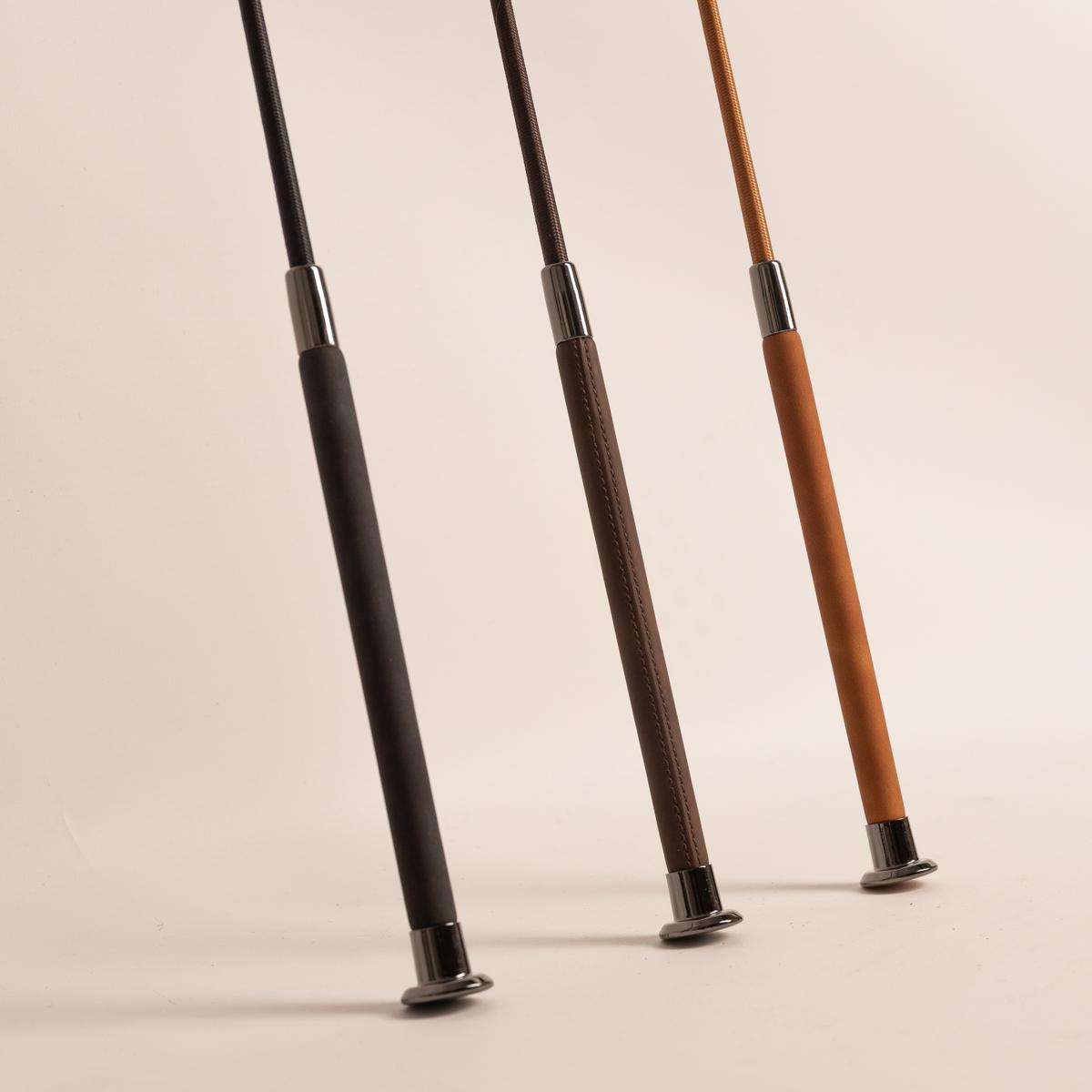 Velari Dressage Whip Guidance Leather Grip 100cm