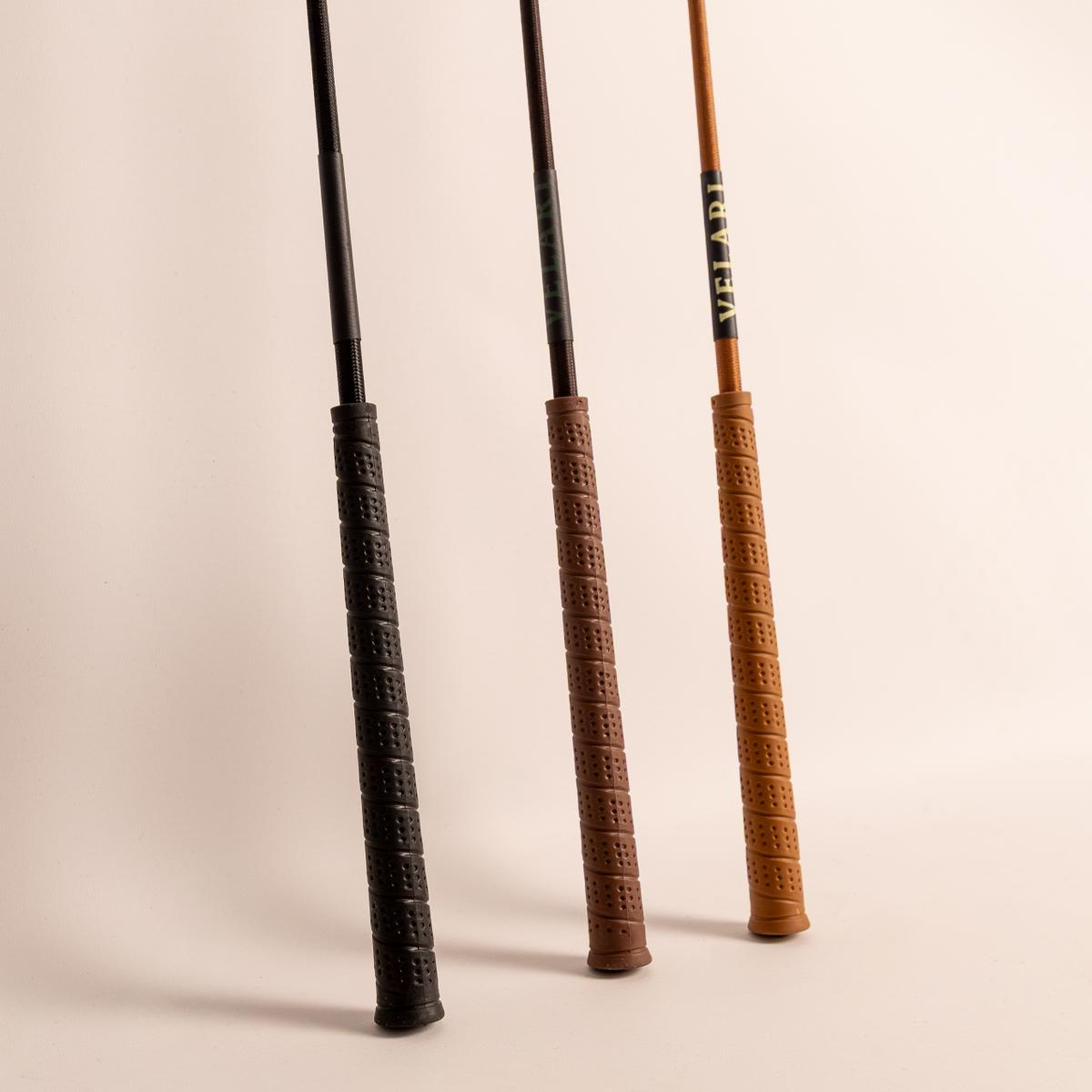 Velari Dressage Whip Balance Rubber Grip 100cm