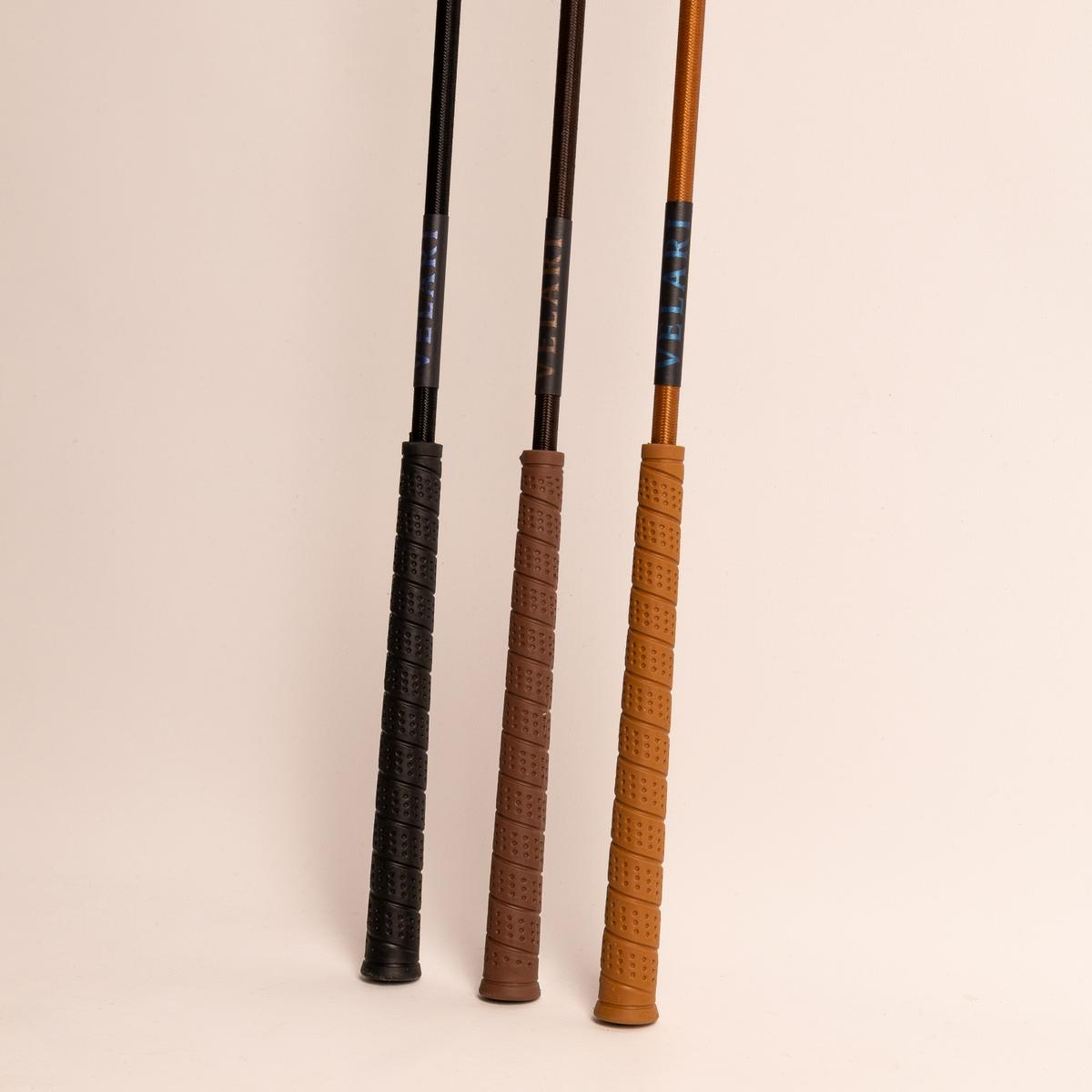 Velari Dressage Whip Balance Rubber Grip 120cm