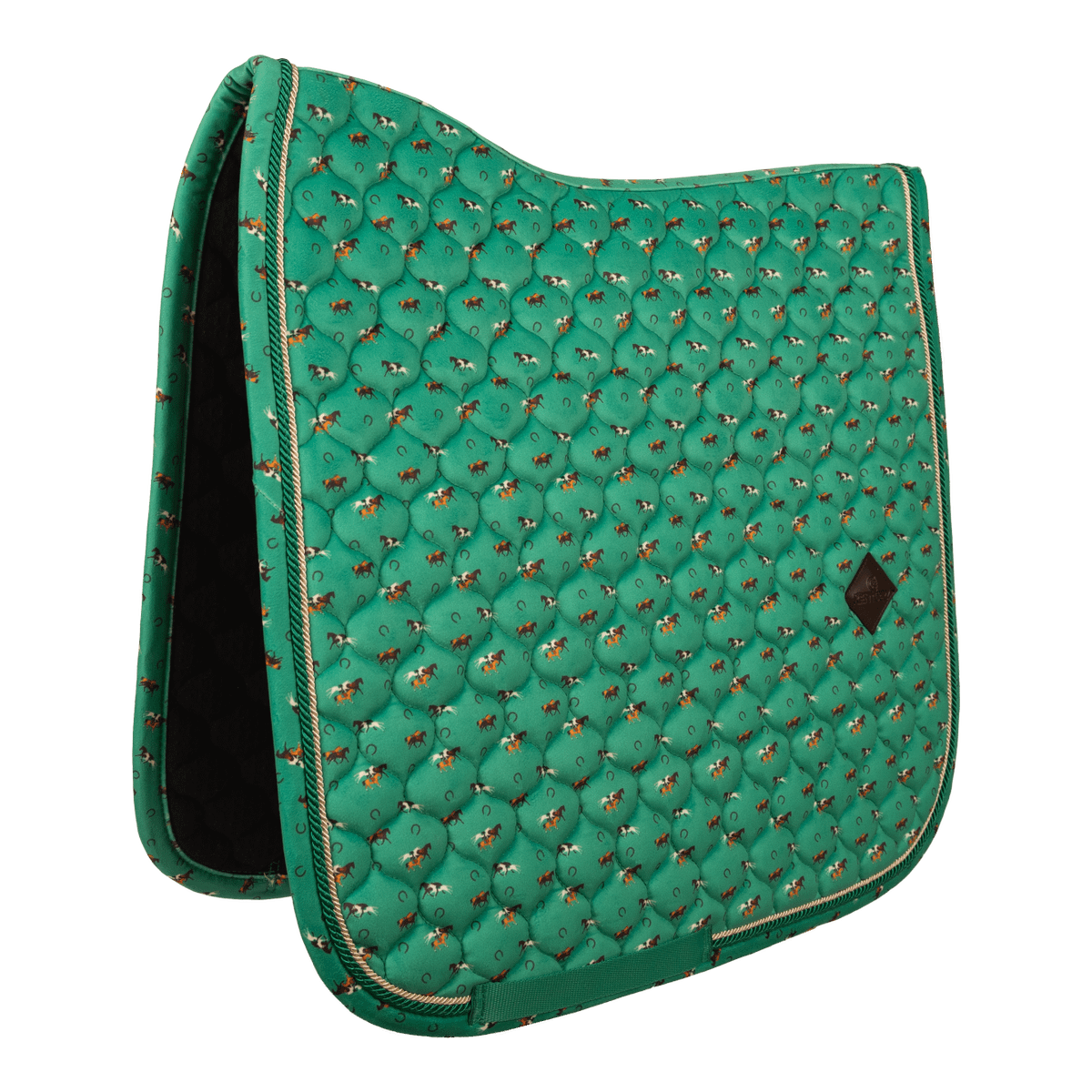 Kentucky Horsewear Saddle Pad Velvet Horse printing Dressage