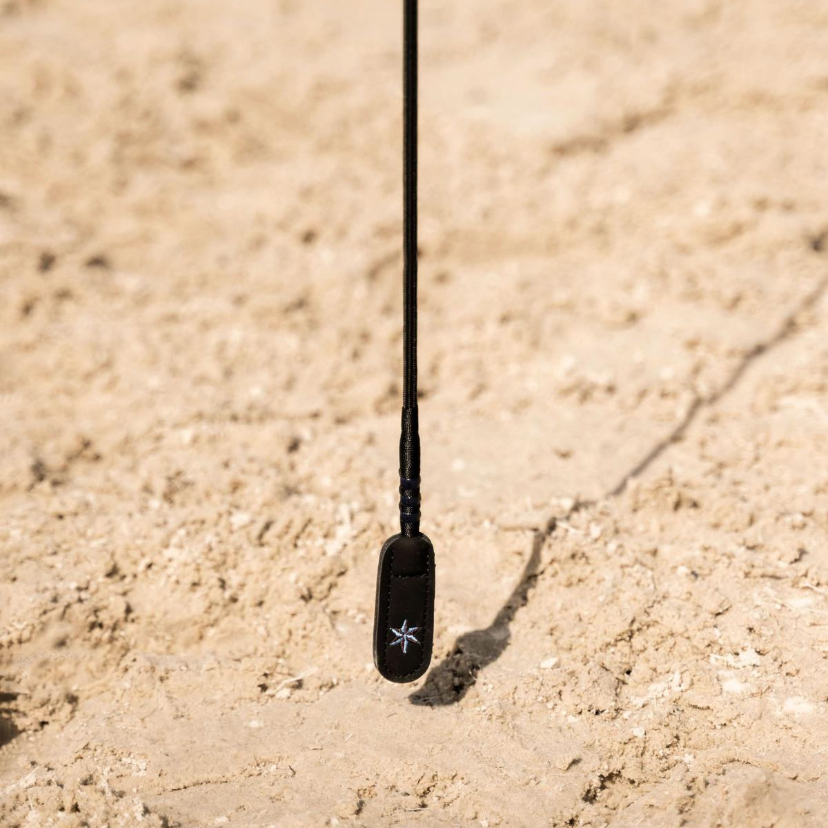 Velari Dressage Whip Guidance Leather Grip 120cm