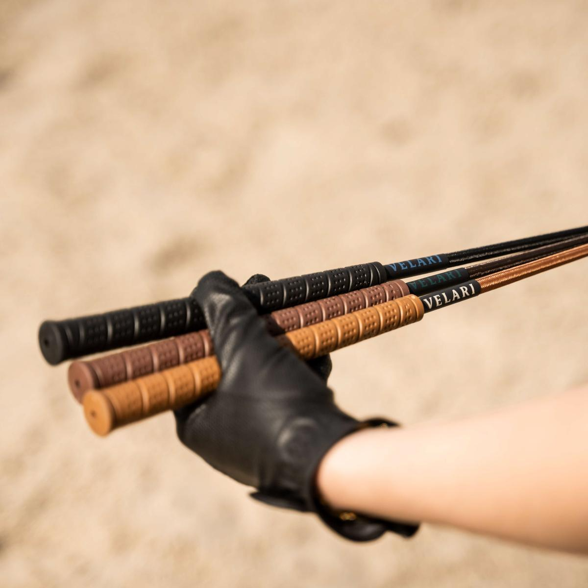 Kentucky Horsewear Jumping Whip Balance Rubber Grip