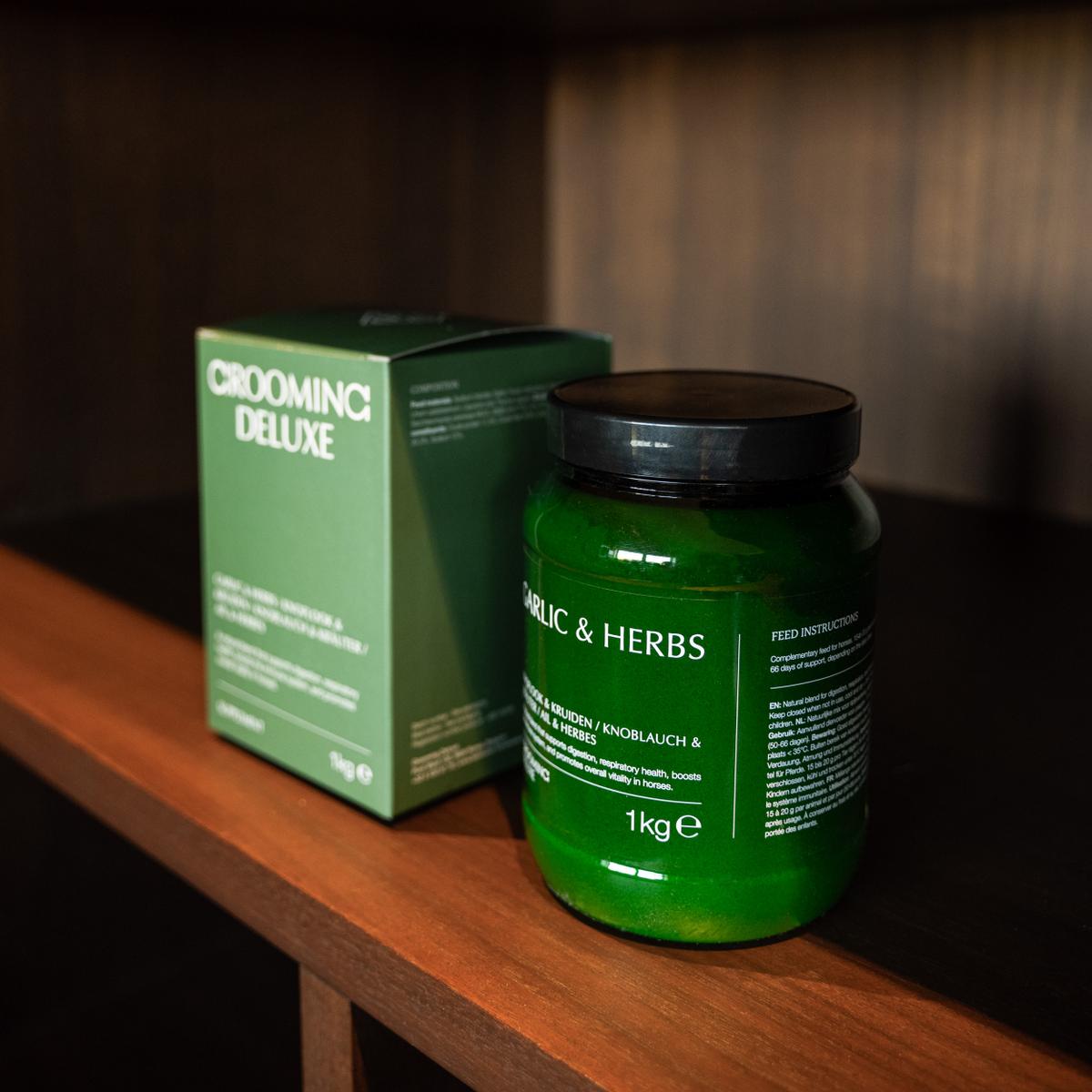 Grooming Deluxe Garlic & Herbs