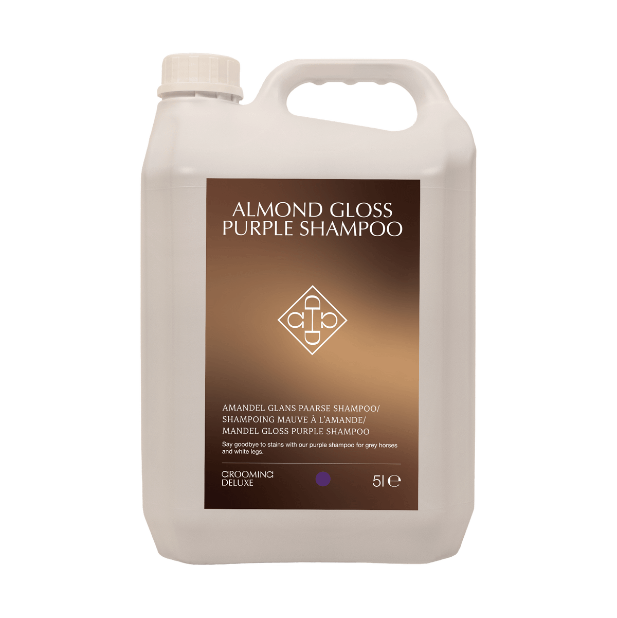 Grooming Deluxe Almond Gloss Purple Shampoo