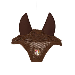 Kentucky Horsewear Fly Veil Wellington Black Unicorn Soundless