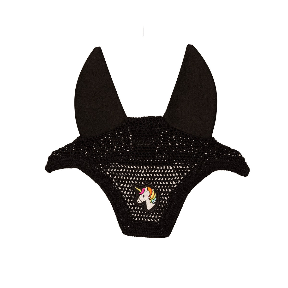 Kentucky Horsewear Fly Veil Wellington Black Unicorn
