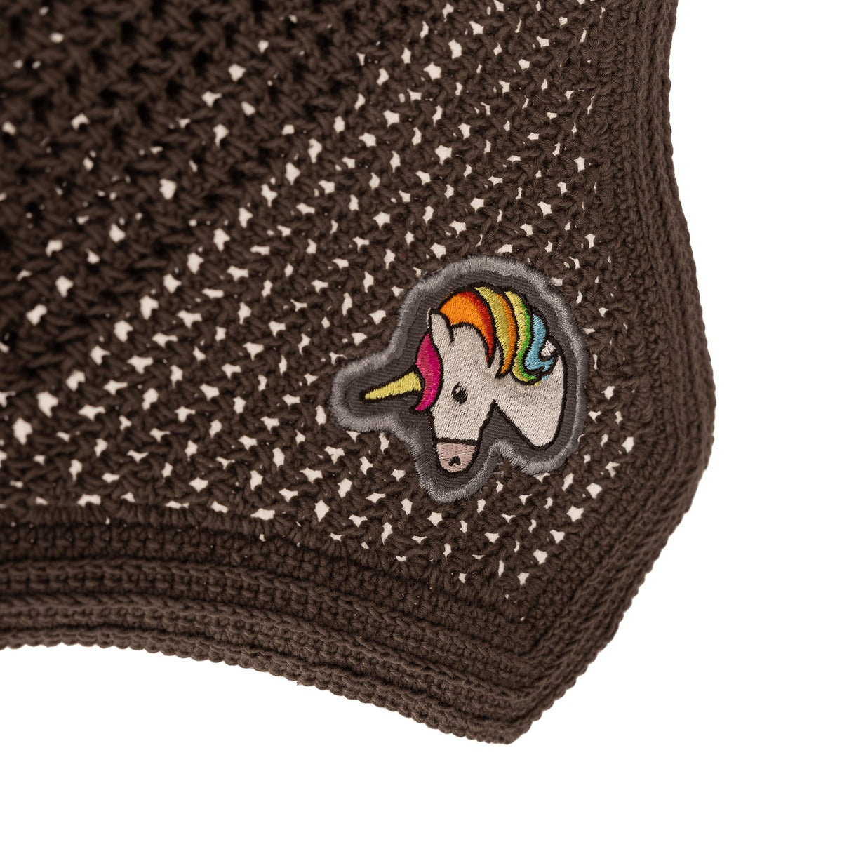 Kentucky Horsewear Fly Veil Wellington Black Unicorn Soundless