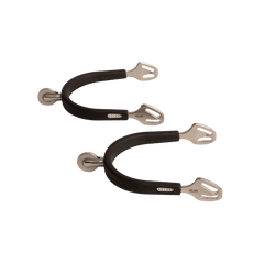 Velari Spurs Stainless Steel with Rubber Large Wheel Rowell