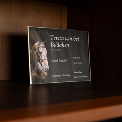 Grooming Deluxe Stable Name Plate with Plexi Glass
