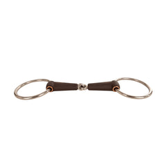 Velari Snaffle Flex Single Jointed Loose Ring Medium