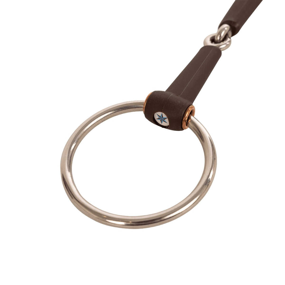 Velari Snaffle Flex Single Jointed Loose Ring Medium
