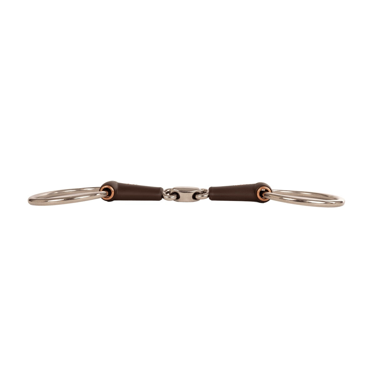 Velari Snaffle Flex Double Jointed Loose Ring Medium