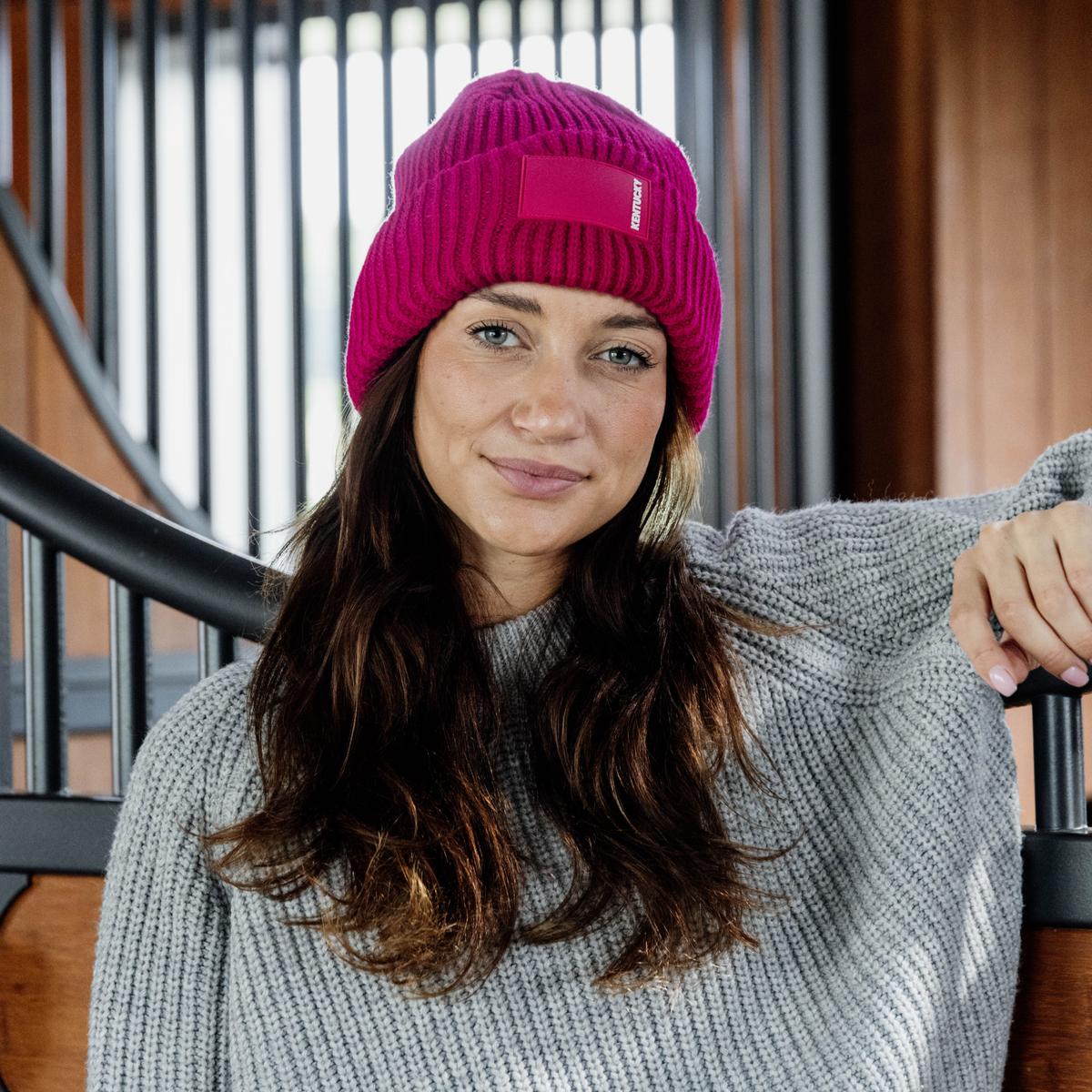 Kentucky Horsewear Beanie Rubber Logo
