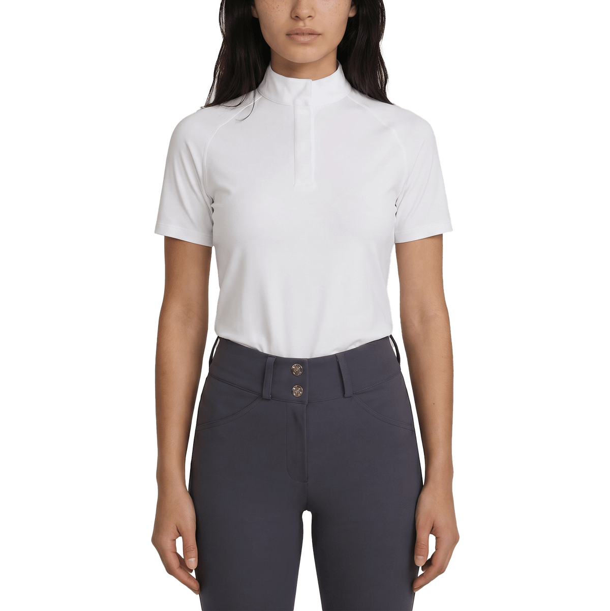 Kentucky Horsewear Show Shirt Women Classic Short Sleeve