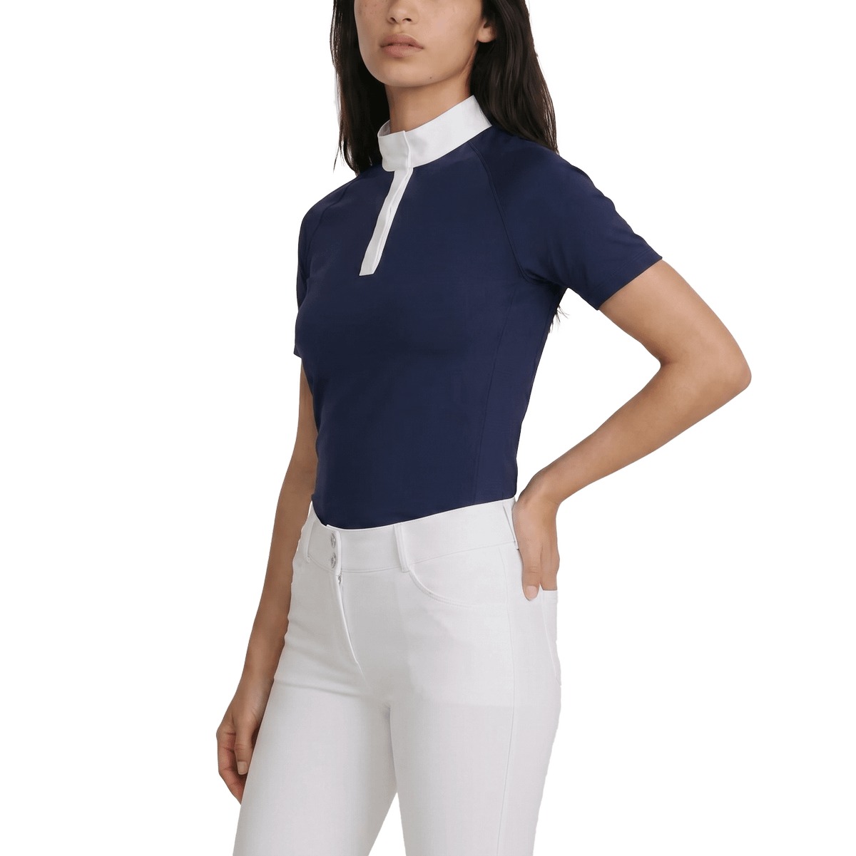 Kentucky Horsewear Show Shirt Women Classic Short Sleeve