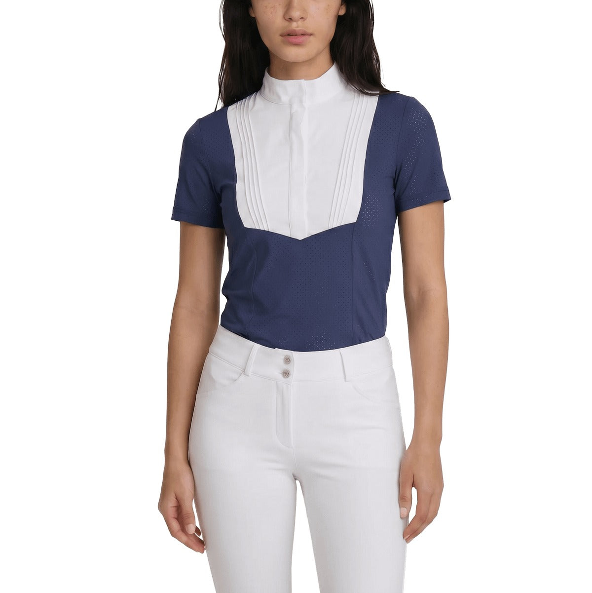Kentucky Horsewear Show Shirt Women Heritage Air Short Sleeve