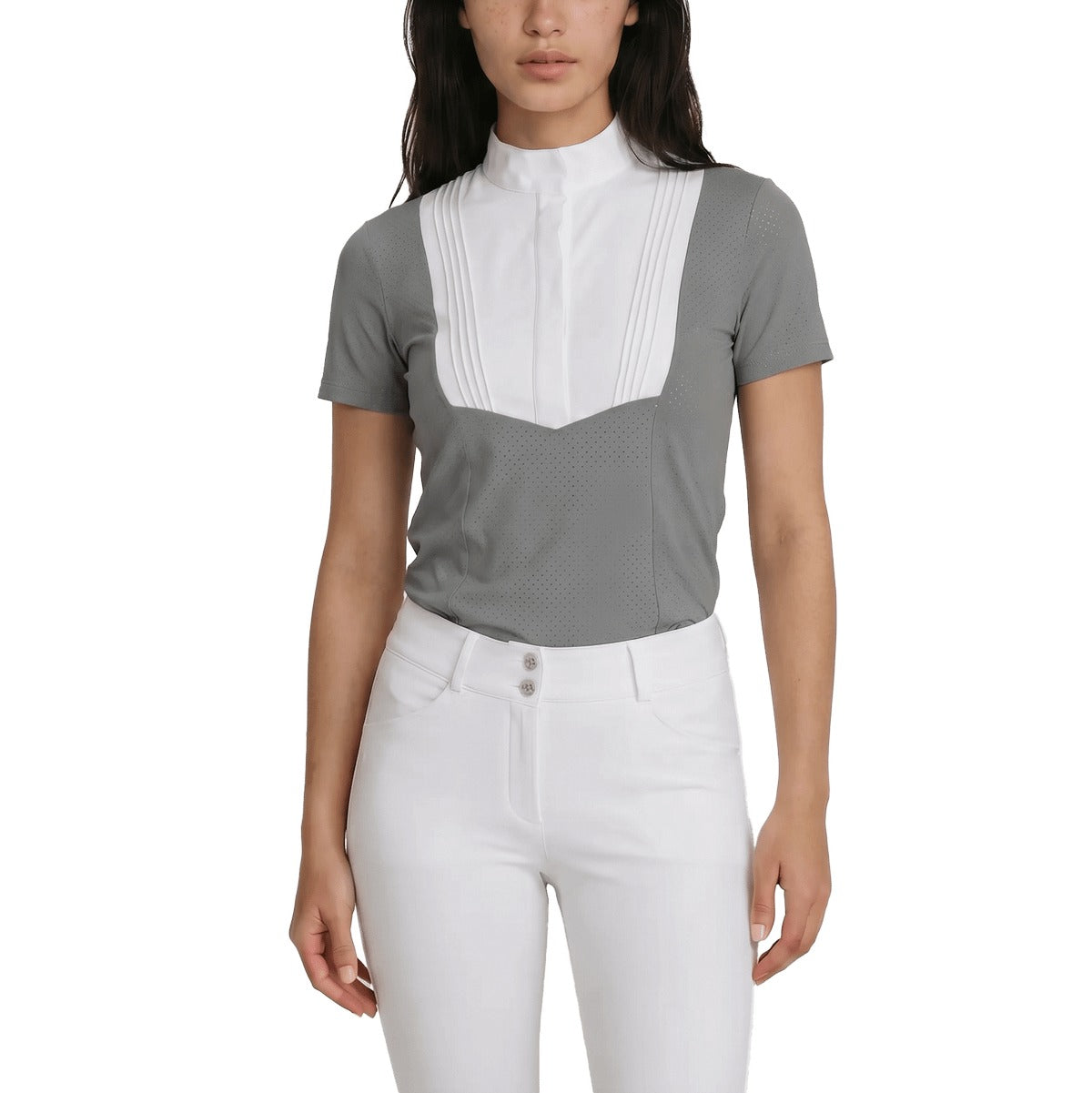 Kentucky Horsewear Show Shirt Women Heritage Air Short Sleeve