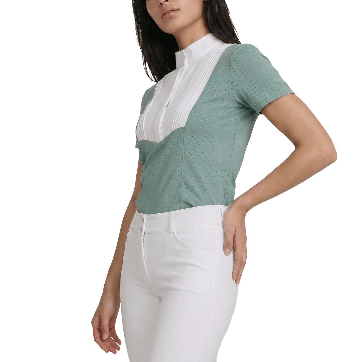 Kentucky Horsewear Show Shirt Women Heritage Air Short Sleeve