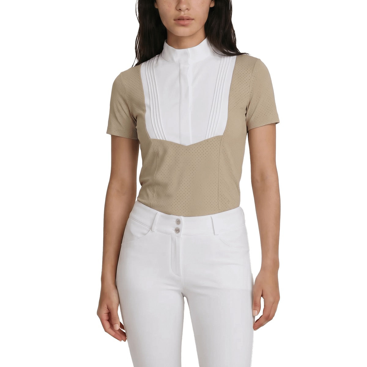 Kentucky Horsewear Show Shirt Women Heritage Air Short Sleeve