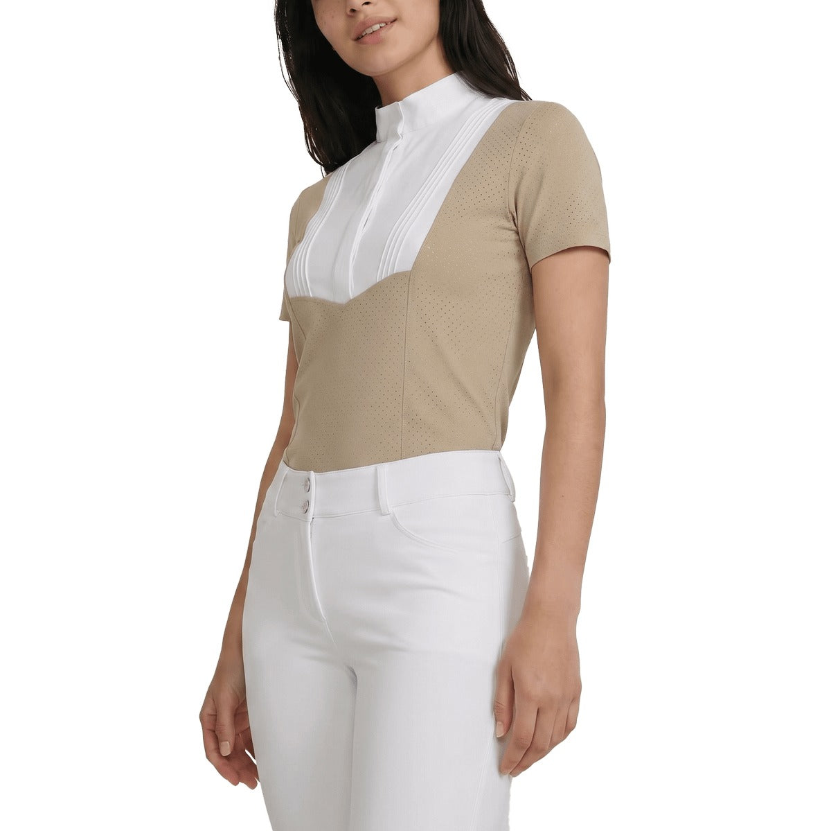 Kentucky Horsewear Show Shirt Women Heritage Air Short Sleeve