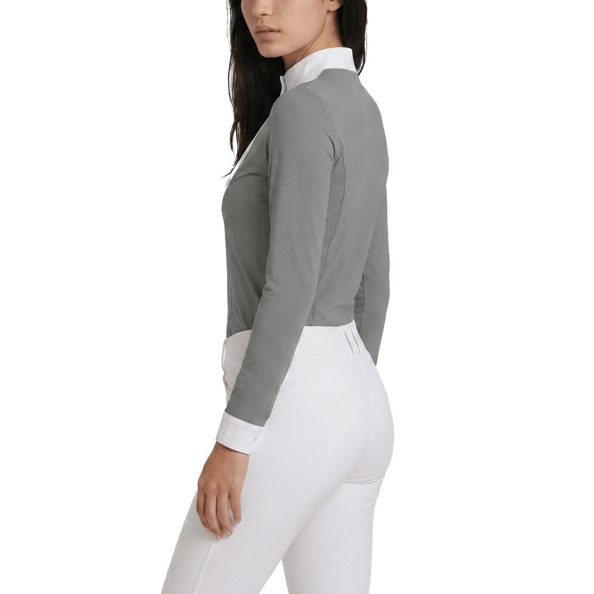 Kentucky Horsewear Show Shirt Women Heritage Air Long Sleeve
