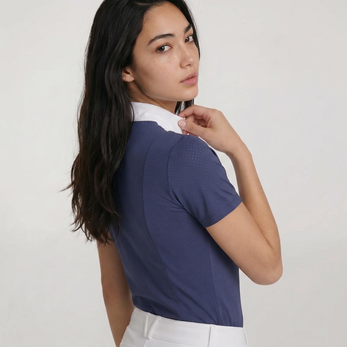 Kentucky Horsewear Show Shirt Women Heritage Air Short Sleeve