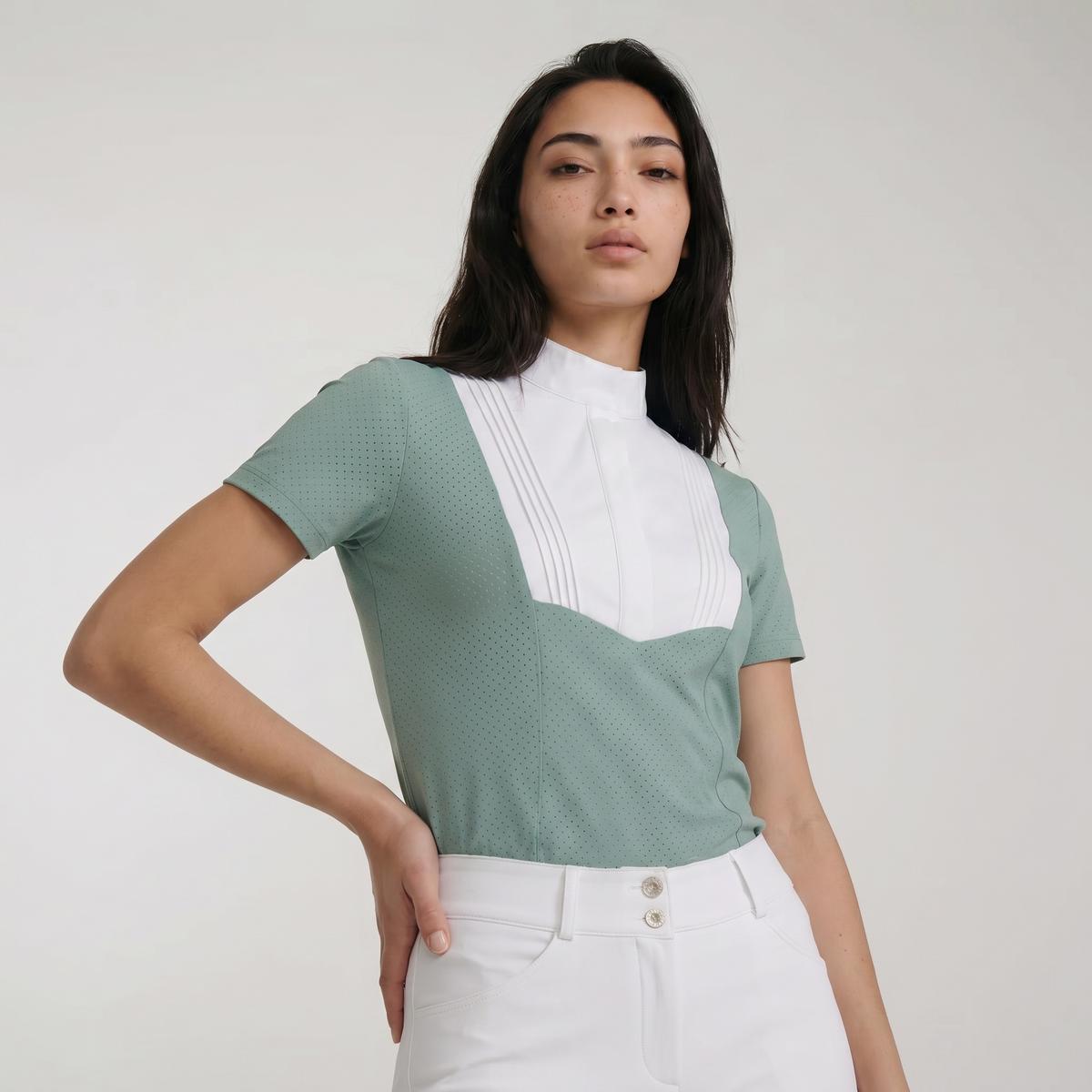 Kentucky Horsewear Show Shirt Women Heritage Air Short Sleeve