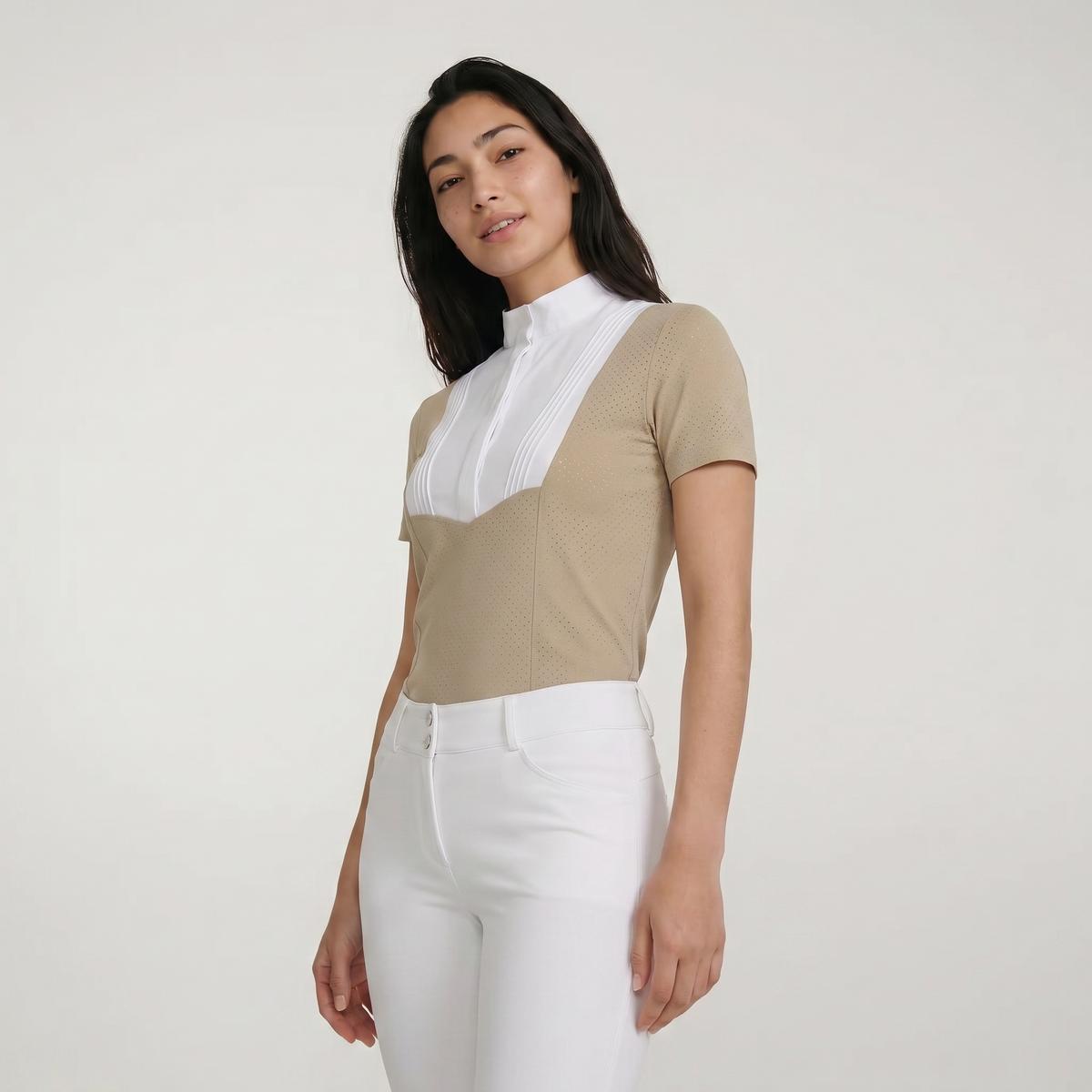 Kentucky Horsewear Show Shirt Women Heritage Air Short Sleeve