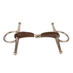Velari Leather Full Cheek Bit Single Jointed