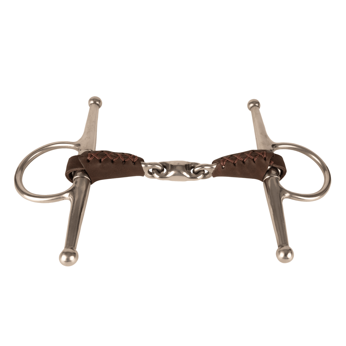 Velari Leather Full Cheek Bit Double Jointed