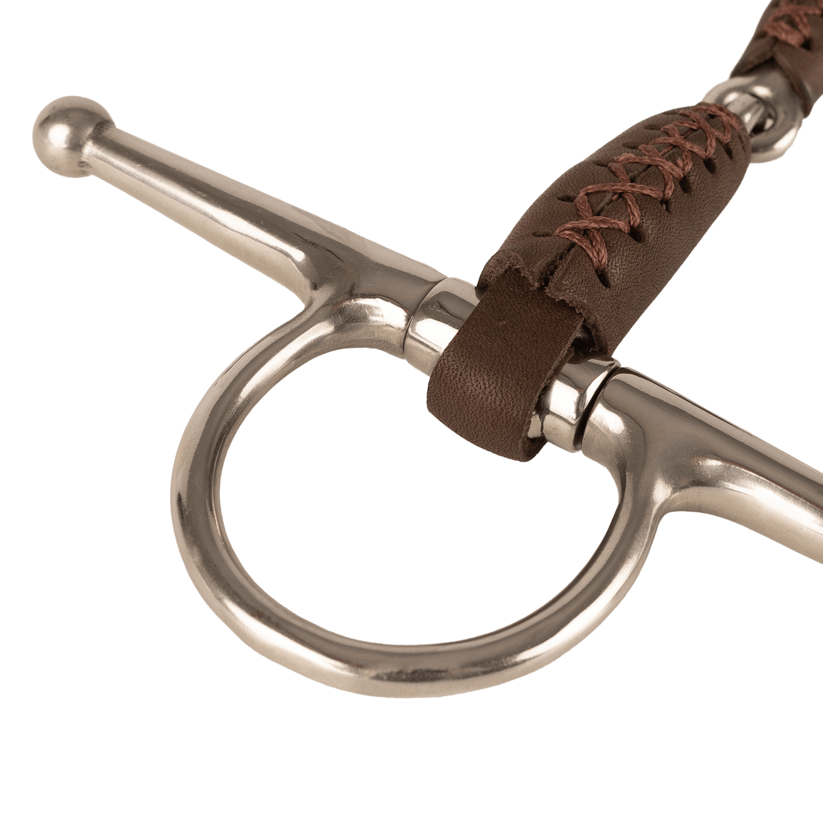Velari Leather Full Cheek Bit Single Jointed