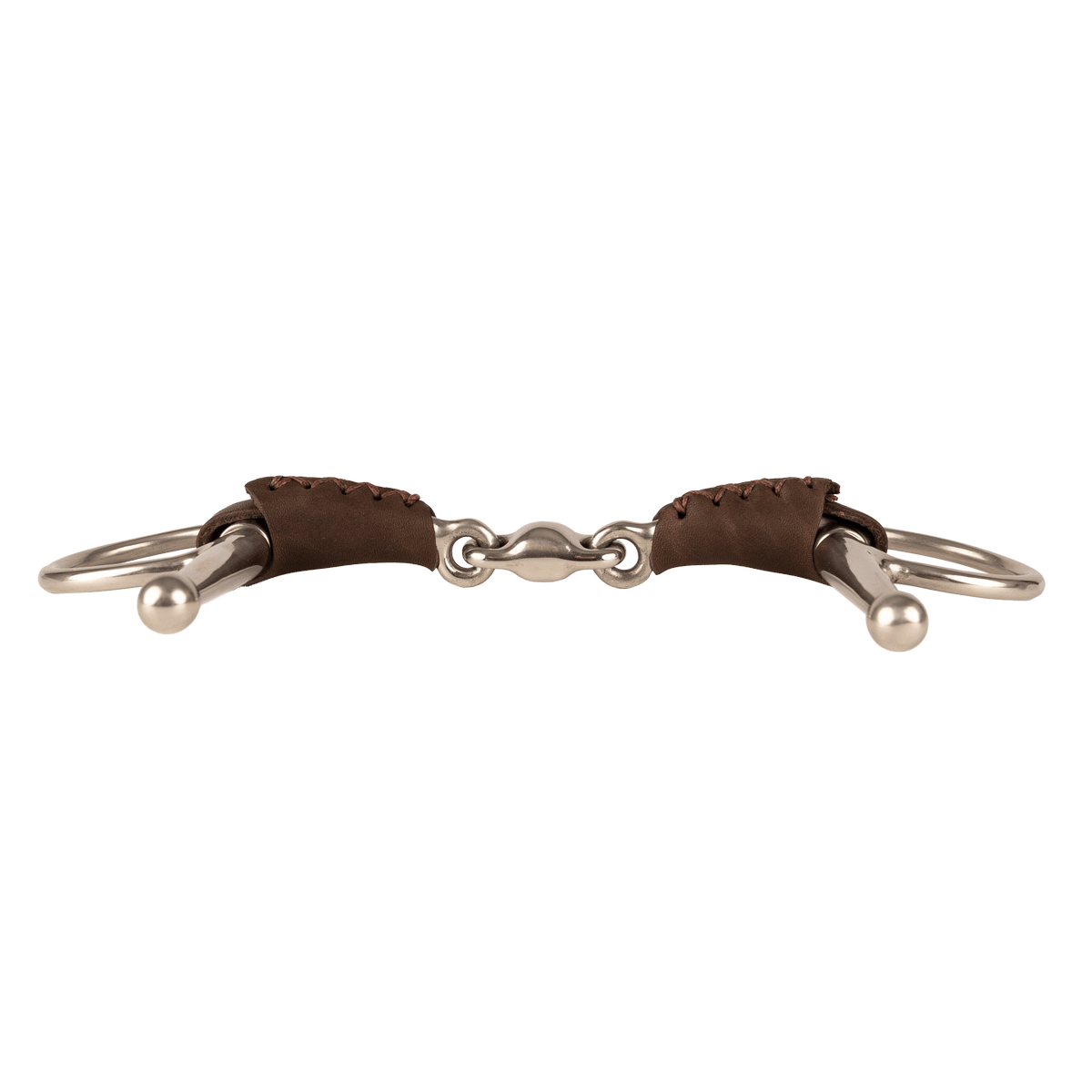 Velari Leather Full Cheek Bit Double Jointed