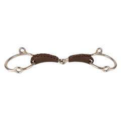 Velari Leather Gag Loose Ring Single Jointed