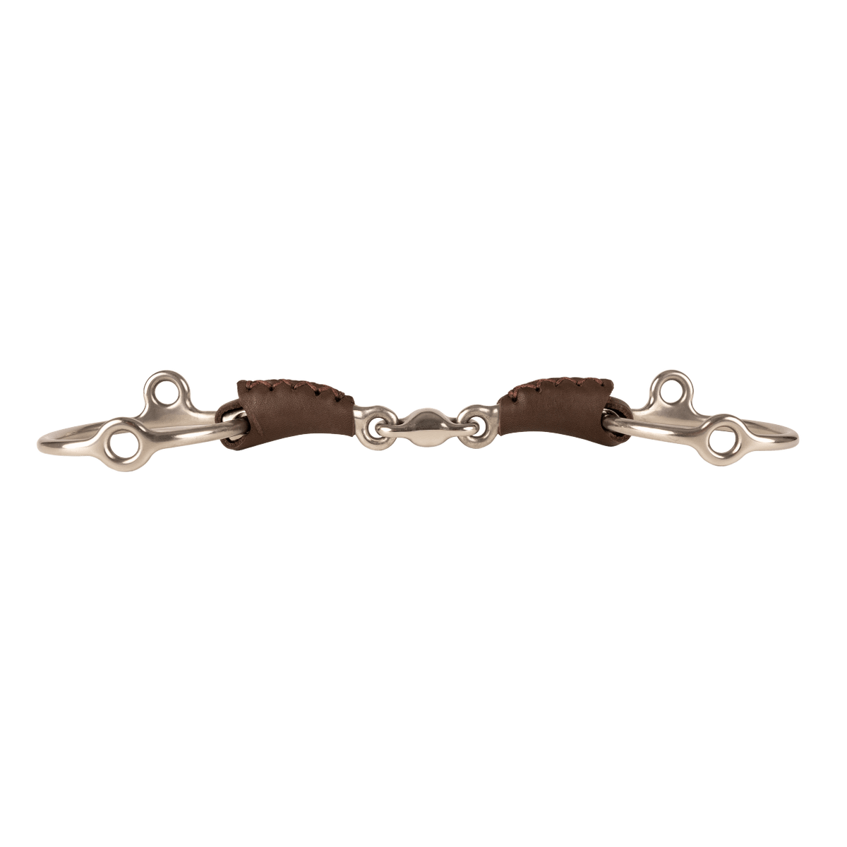 Velari Leather Gag Loose Ring Double Jointed