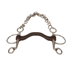 Velari Pelham Flex with Tongue Port Hard