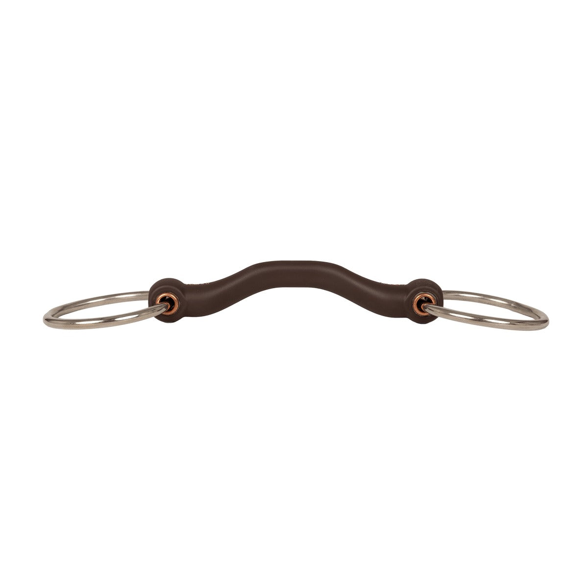 Velari Snaffle Flex with Tongue Port Loose Ring Hard