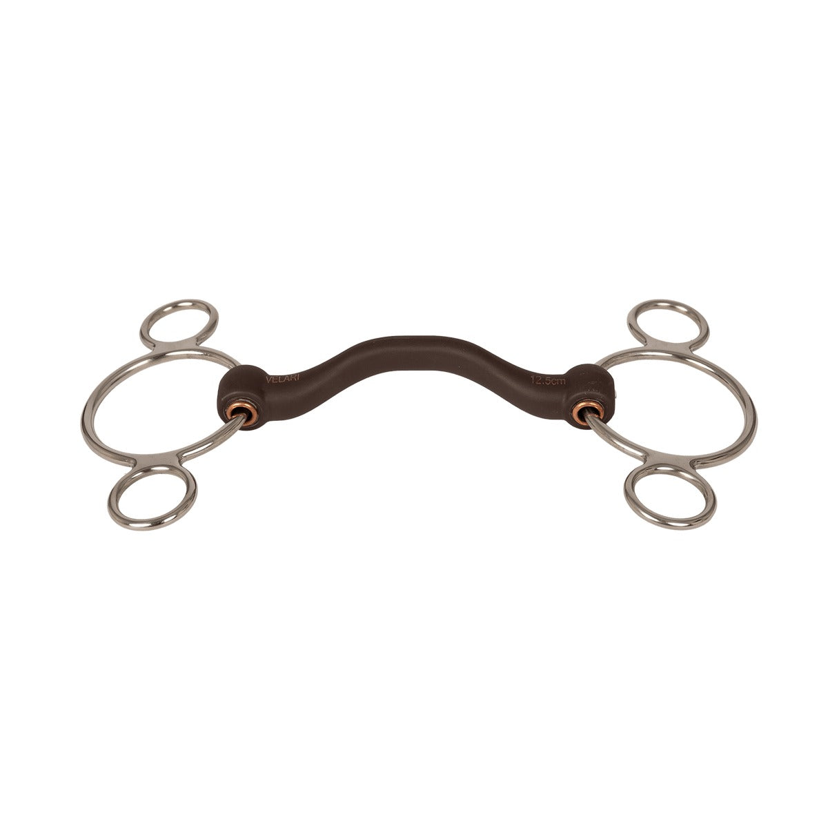 Velari 3 Rings Bit with Tongue Port Hard