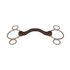 Velari 3 Rings Bit with Tongue Port Hard
