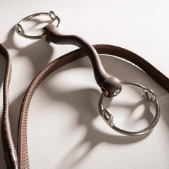 Velari Gag Loose Ring Flex with Tongue Port Hard