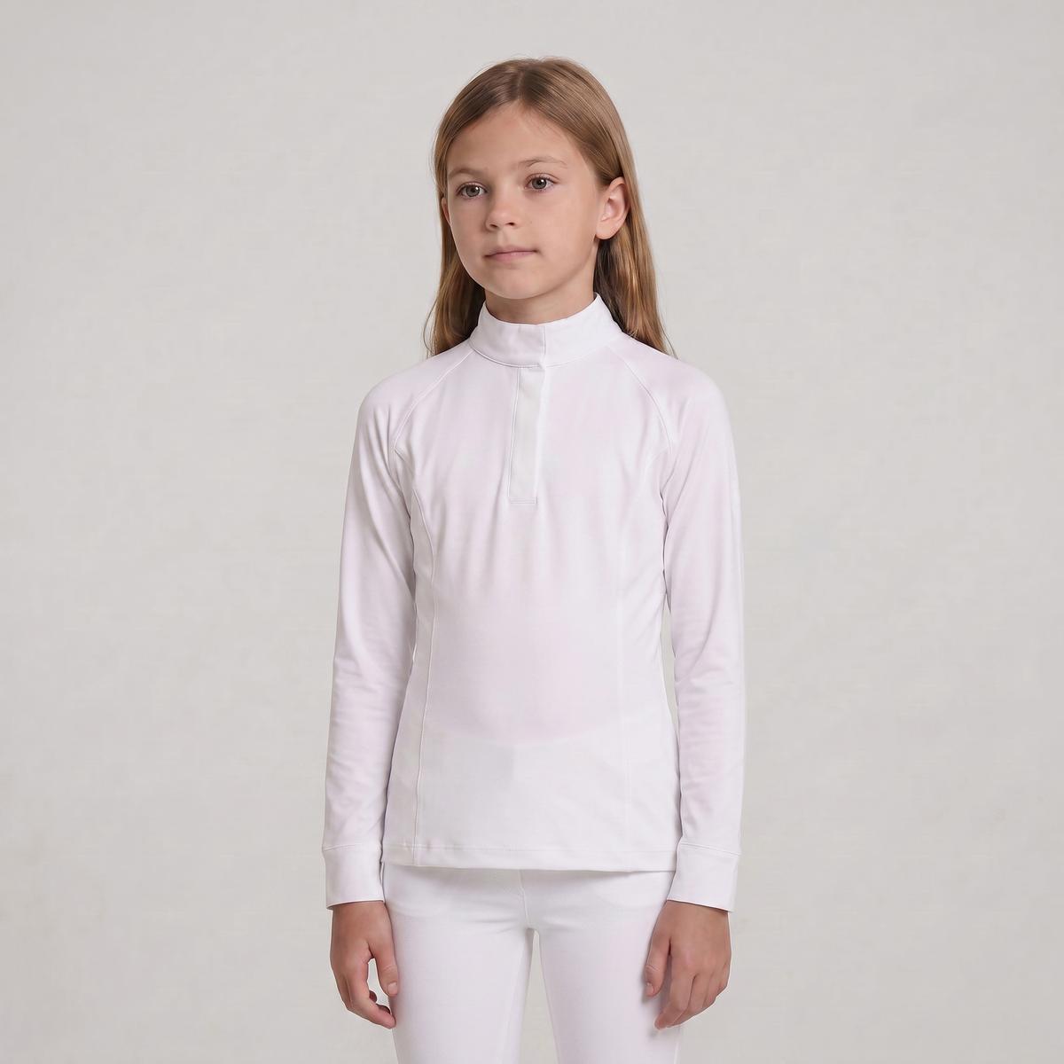 Kentucky Horsewear Show Shirt Girls Classic Long Sleeve