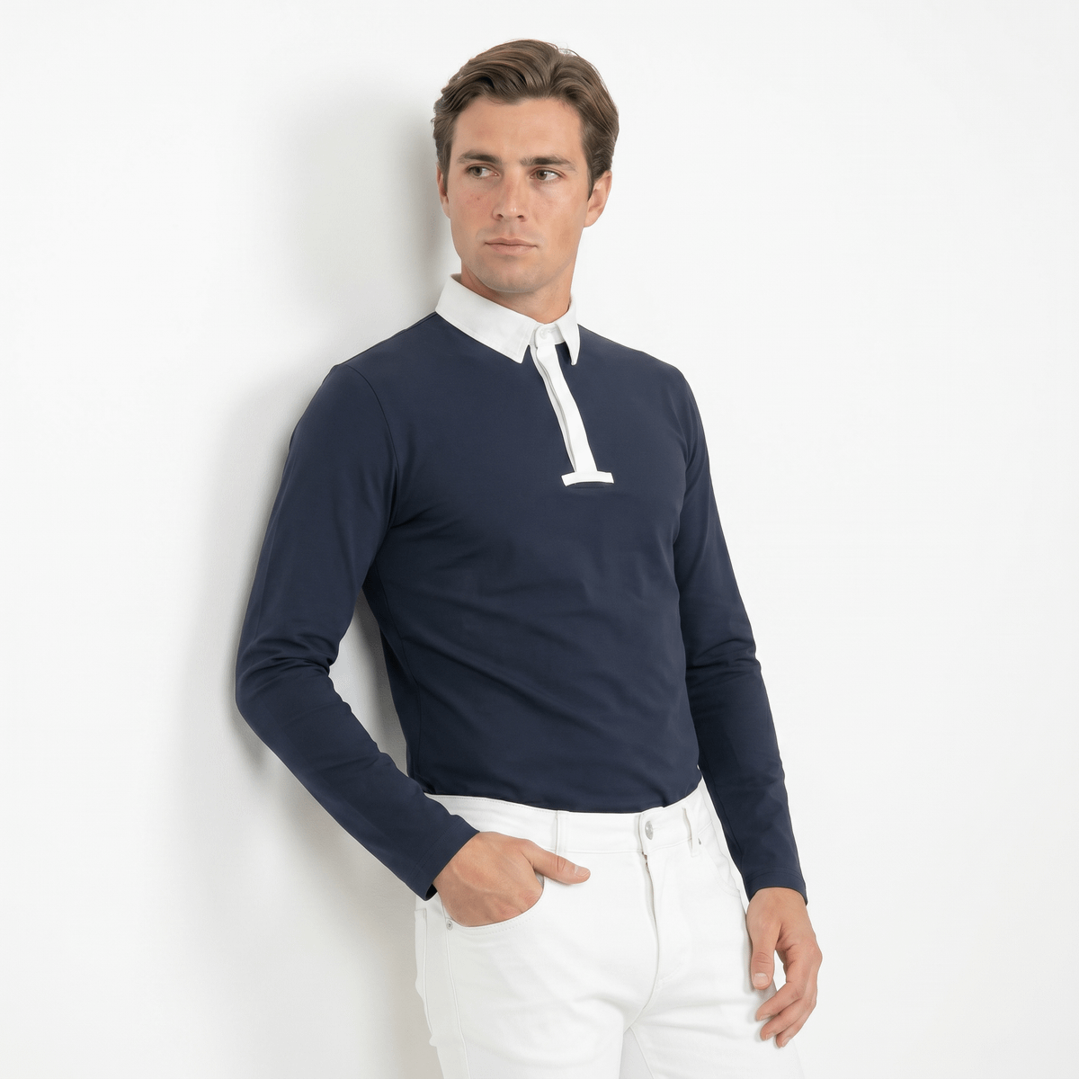 Kentucky Horsewear Show Shirt Men Classic Long Sleeve
