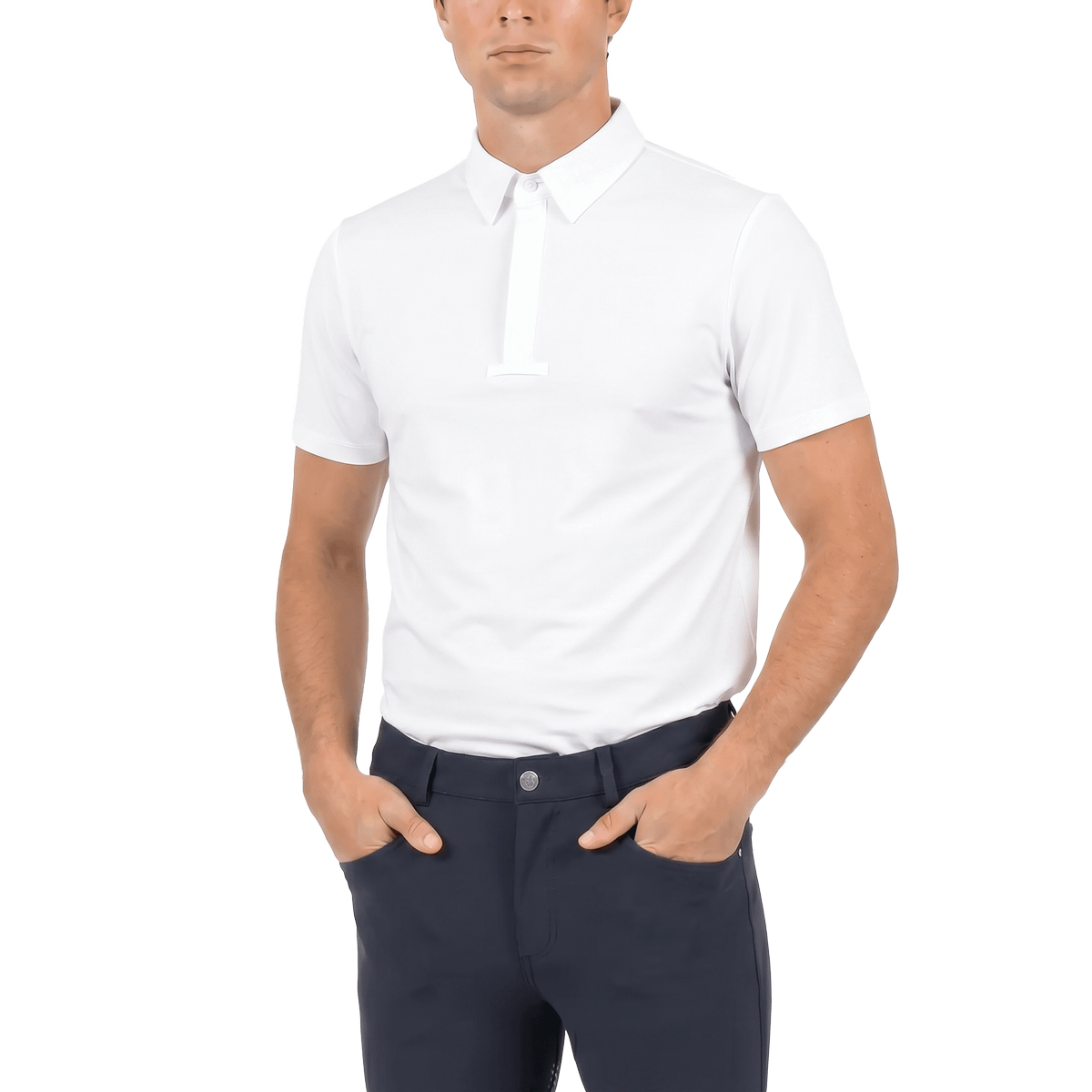 Kentucky Horsewear Show Shirt Men Classic Short Sleeve